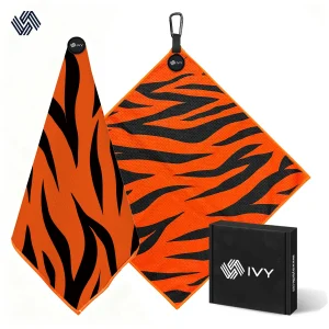 Custom branded golf towel