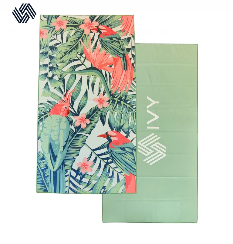 Waffle beach towel
