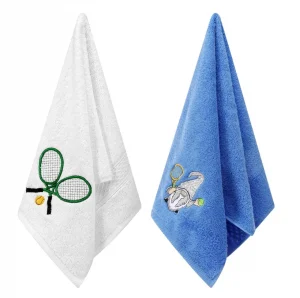 Cotton Sport Towel with Embroidered Logo