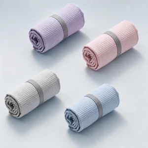 Custom Ribbed Microfiber Gym Towel | OEM Sports Towel Supplier